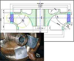 Studio ed ottimizzazione parti idrauliche di pompe centrifughe e turbine idrauliche